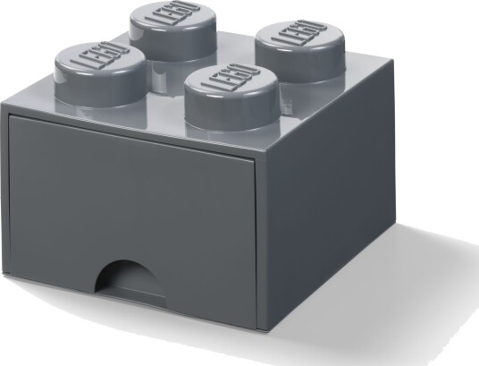 Lego Mørkegrå Fireknotters Oppbevaringskloss Med Skuff Lego Mørkegrå Fireknotters Oppbevaringskloss Med Skuff