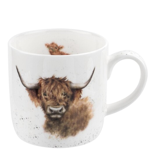 Wrendale Design Kopp Highland Cow Ku 30 cl Wrendale Design Kopp Highland Cow Ku 30 cl