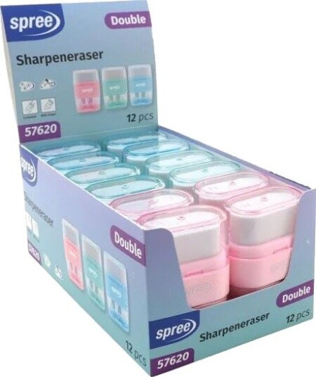 SPREE Pencil sharpener/erasers 1 pcs.
