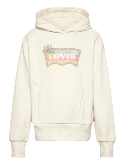 Levi"s Lvg Ombre Batwing Pullover Hoo Cream 176