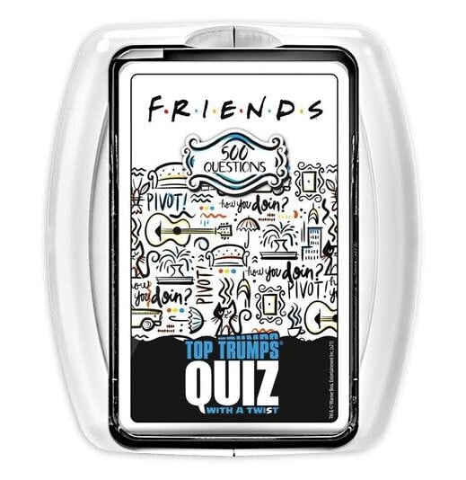 Winning Moves Friends Top Trumps Quiz Card Game English