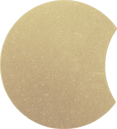 Ola särén design CIRKA knivoppheng, valchromat sand, 5 stk