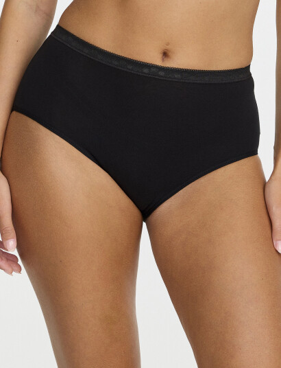 Damella of Sweden Midi Brief - Black - M