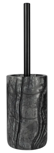 Mette Ditmer Marble toalettbørste 36 cm Sort-grå