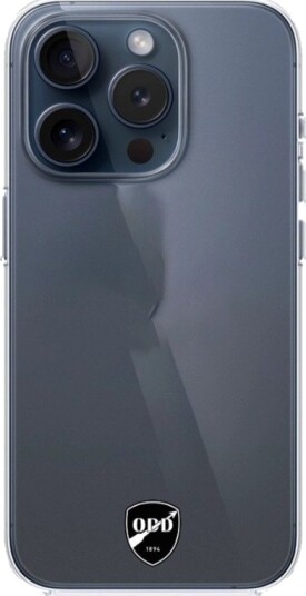Phonecases3D iPhone 15 Pro Odds Ballklubb Clear case -mobildeksel, svart