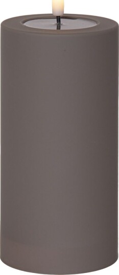 LED BLOKKLYS FLAMME SOFT MULDVEK / 17,5 CM / TIMER / INNENDØRS/UTENDØRS