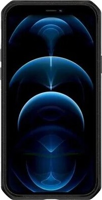 ITSKINS FERONIABIO PURE Cover for iPhone 12 Pro Max. Black and transparent