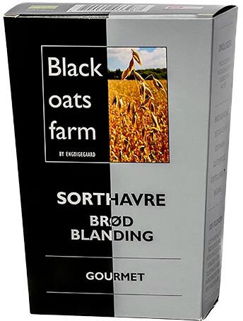 Glutenfri Sorthavre Brødblanding Øko fra Blackoatsfarm By Engdigegaard - 375 g Glutenfri Sorthavre Brødblanding Øko fra Blackoatsfarm By Engdigegaard - 375 g