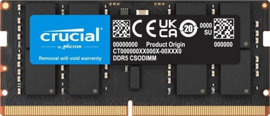 Crucial CT24G64C52CS5 RAM modul 24GB DDR5 SO DIMM 6400MT/s Crucial CT24G64C52CS5 RAM modul 24GB DDR5 SO DIMM 6400MT/s