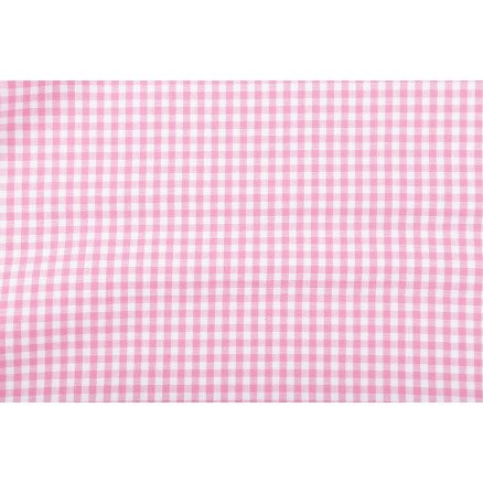 Brændgaard Textile Kjøkkenrutete 4x4mm Bomullsstoff 523 Rosa 140cm 50cm