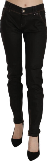 John Galliano Dame Jeans Svart 2XS,