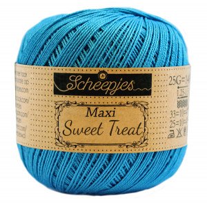 Scheepjes Maxi Sweet Treat Garn Unicolor 146 Levende Blå