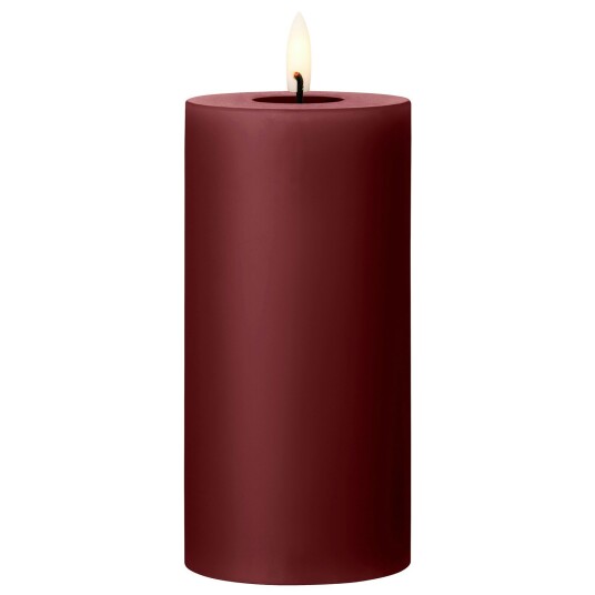 Ester & Erik Led Pillar Candle 15 cm Deep Wine Ester & Erik Led Pillar Candle 15 cm Deep Wine