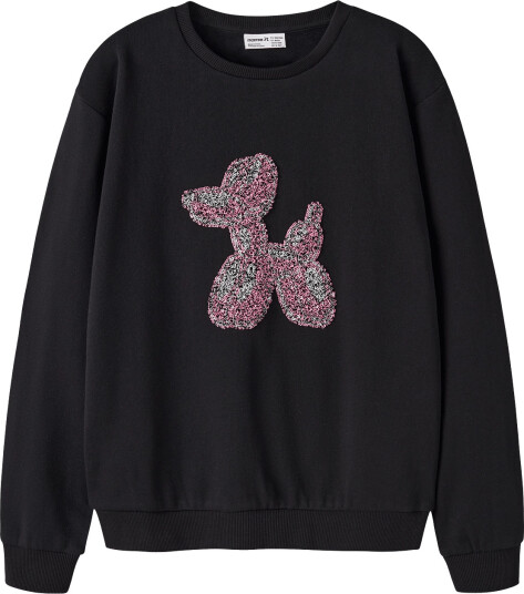 Name It Nkfnosso Ls Nreg Sweat Bru Black 122 128 Name It Nkfnosso Ls Nreg Sweat Bru Black 122 128