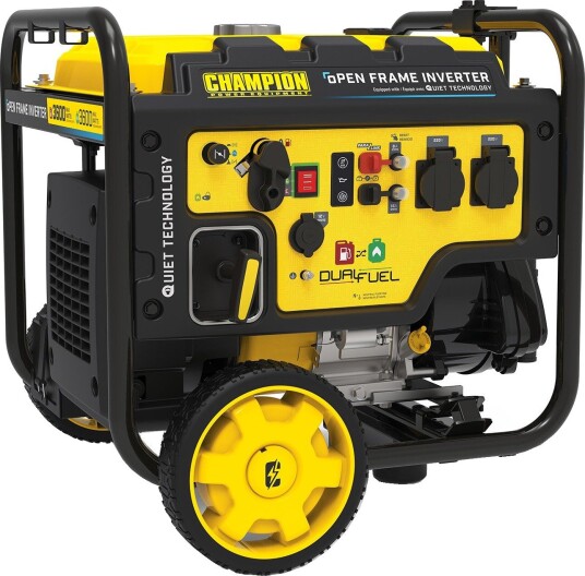 Champion Europe Aggregat 3600 w Bensin/Gass Inverter CPG4000DHY-DF Champion Europe Aggregat 3600 w Bensin/Gass Inverter CPG4000DHY-DF