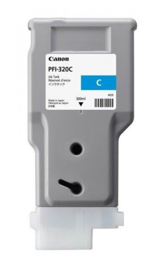 Canon PFI-320 / 2891C001 Cyan - Blekkpatron Blå Canon PFI-320 / 2891C001 Cyan - Blekkpatron Blå