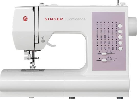 Singer Confidence 7463 Symaskin 30 sømprogrammer Hvit