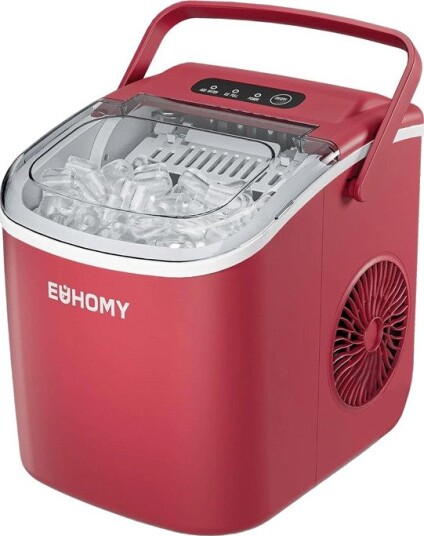 Euhomy IM06A isbitmaskin - 170W - Rød
