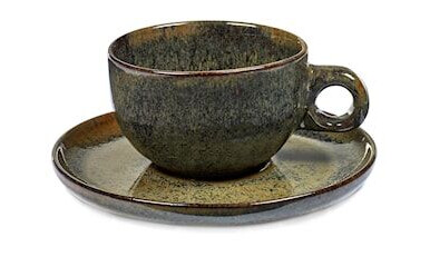 Serax Surface cappuccinokopp m/fat 23cl, indi grey