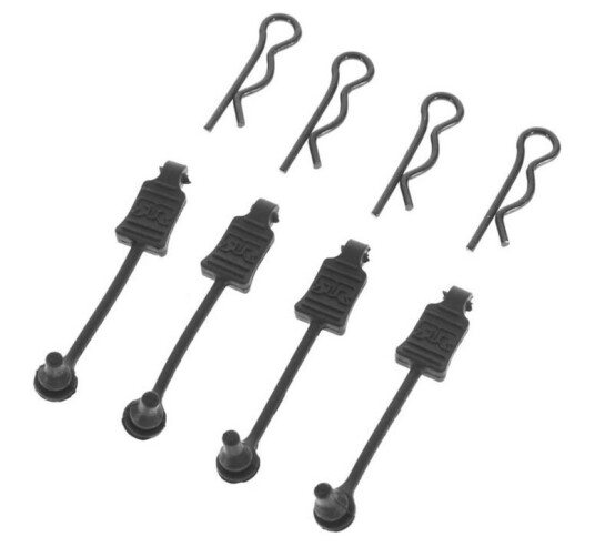 ARRMA AR390178 Body Clip Retainer 1/8 Scale Black