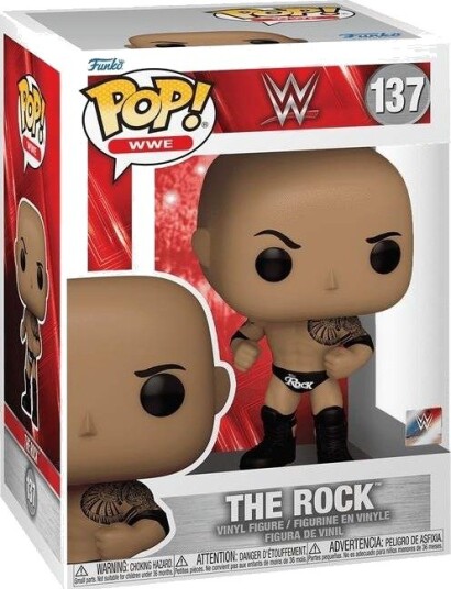 Northix Funko pop! Vinylfigur The Rock Collectible Toy
