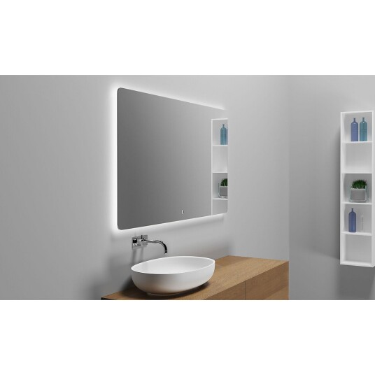 Copenhagen Bath Orø 140 Speil 1400x800 mm duggfritt Aluminium/Glass Copenhagen Bath Orø 140 Speil 1400x800 mm duggfritt Aluminium/Glass