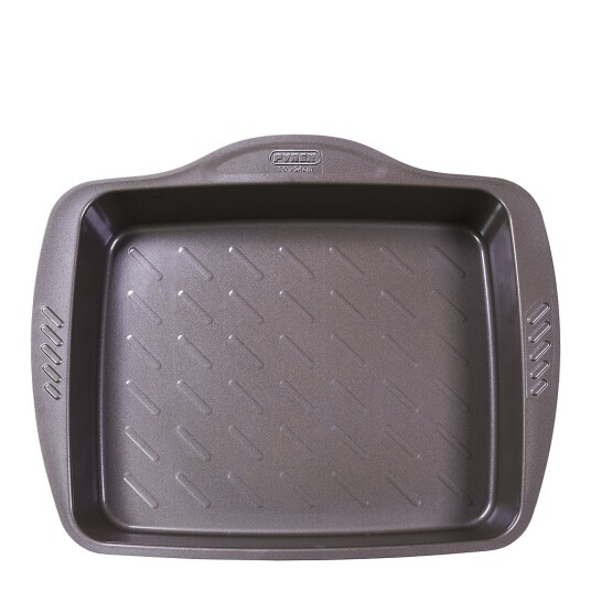Pyrex Asimetria ildfast form kullstål 25x20 cm