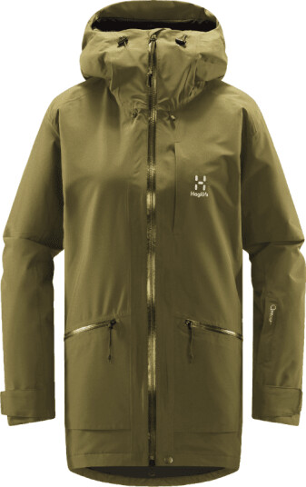 Haglöfs Women's Lumi Insulated Parka XS Olive Green