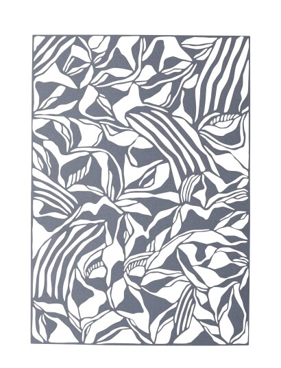 Studio About Papercut, A4, Organic, Rectangle - Blue - 21CMX29.7CM