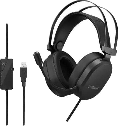 Lenovo Legion H320 7.1 Surround Sound Gaming Headset Black