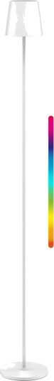 Goobay trådløs LED gulvlampe XL 122 cm RGBW hvit