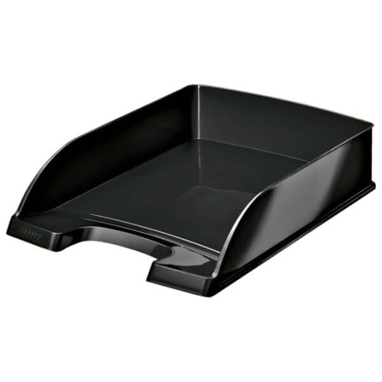 LEITZ Papirkurv WOW A4 Sort 5-Pakk. LEITZ Papirkurv WOW A4 Sort 5-Pakk.
