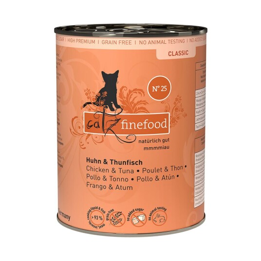 Catz Finefood Bokser 6 X 400 G Kylling & Tunfisk