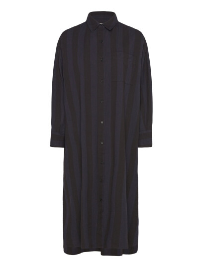 Moshi Moshi Mind Floret Shirtdress Stripe Black XS Moshi Moshi Mind Floret Shirtdress Stripe Black XS