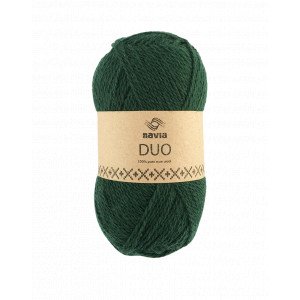 Navia Duo Garn 240 Mørk Grønn Navia Duo Garn 240 Mørk Grønn