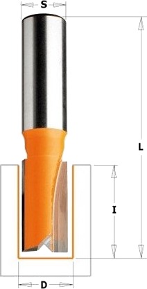 Hm Fres, Skjærediameter D = 12 Mm, I = 20 Mm, L = 50 Mm, S = 8 Mm