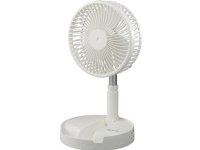 Sygonix bordvifte 2,5 W (Ø x H) 197 mm x 975 mm hvit (SY-4693126)