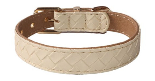 Beige Design Halsbånd Til Hund