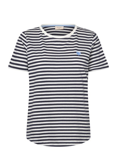 FREE/QUENT Fqmian Tee Navy XXL