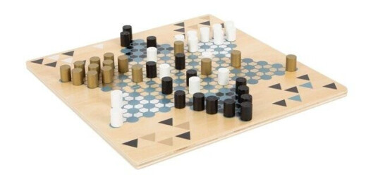 Small Foot Barricade and Halma Wooden Board Game Small Foot Barricade and Halma Wooden Board Game