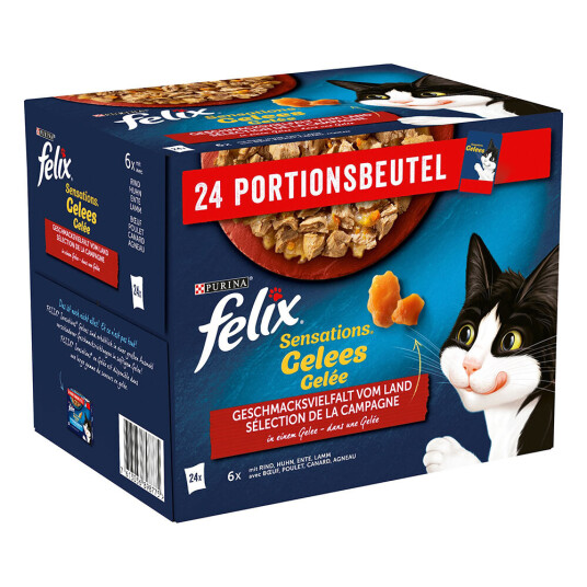 Felix Latz Sensations 24 X 85 G 24 X 85 G Kjøtt