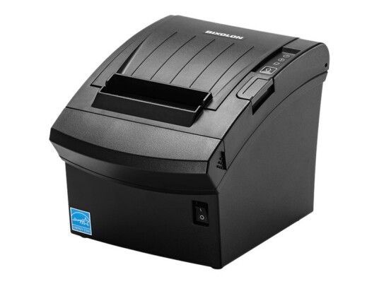 BIXOLON SRP-350plusV 8 punkter/mm (203 dpi) kutter USB Ethernet svart kvitteringsskriver direkte termisk 8 punkter/mm (203 dpi) mediebredde (maks): 80 mm utskriftsbredde (maks.): 72 mm rullediameter (maks.): 83 mm hastighet (maks.): kutter op