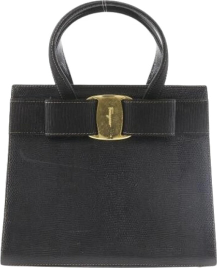 Salvatore Ferragamo Dame Svart