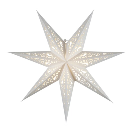 Star Trading Lace julestjerne 45 cm hvit Star Trading Lace julestjerne 45 cm hvit