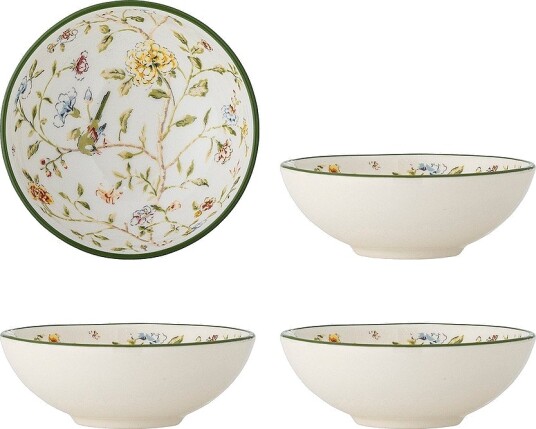 Bloomingville Bloomie Bowl sett med 4 stk. Flerfarget