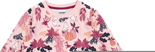 MUMIN Pumpa Collegetröja   Pink   104