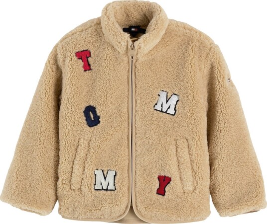 Tommy Hilfiger Lu Teddy Jacket   GENTLE GOLD   116