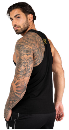 Gorilla Wear Men Classic Tank Top black/gold medium