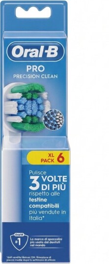 Oral-B Pro Precision Clean 6 pcs White