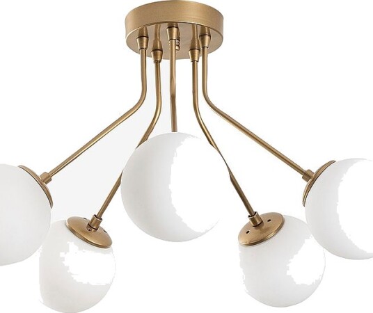Opviq Lysekrone Orion Gull Taklamper